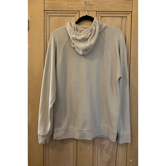 The Great PNW Mens Keep on Squatchin Sasquatch Hoodie Size Medium Beige AN EXC - Picture 7 of 9